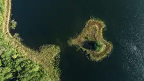 Jezioro Kisajno i port Łabędzi Ostrów, koniec września 2024 r. - zdjęcie 5