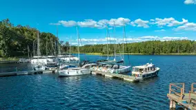 Jezioro Kisajno i port Łabędzi Ostrów, koniec września 2024 r. - zdjęcie 16