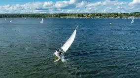 Regaty Bocianie Gniazdo Sailing Cup 2024 raz jeszcze, z lotu ptaka - zdjęcie 25