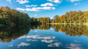 Jesień w Gizycku przy Boyen Water Park, październik 2024 r. - zdjęcie 22