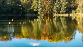 Jesień w Gizycku przy Boyen Water Park, październik 2024 r. - zdjęcie 10