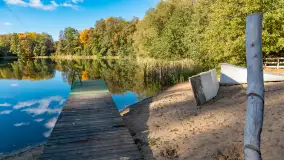 Jesień w Gizycku przy Boyen Water Park, październik 2024 r. - zdjęcie 18