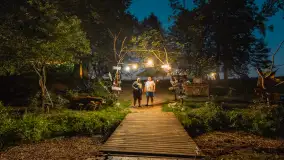 Przystań Kochaj Mazury nad jeziorem Bełdany, wersja nocna - zdjęcie 8