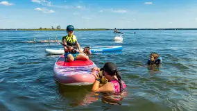 Mazurska aktywność na wodzie, Wioska Surfów, sierpień 2024 r. - zdjęcie 15