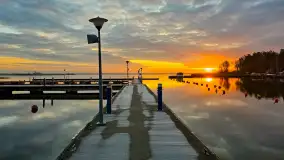 Wschód słońca PTTK Wilkasy, Niegocin, grudzień 2024 r. - zdjęcie 18