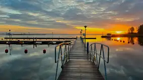 Wschód słońca PTTK Wilkasy, Niegocin, grudzień 2024 r. - zdjęcie 15