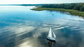 Wrześniowe Mazury z drona cz. I 2024 r. - zdjęcie 32