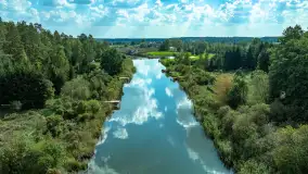 Kanał Jegliński z drona, wrzesień 2024 r. - zdjęcie 13