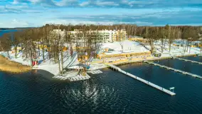 Zimowa zatoka Tracz na zdjęciach z lotu ptaka, styczeń 2025 r. - zdjęcie 20