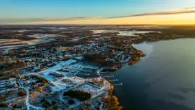 Wschód słońca nad jeziorem Święcajty w Kolonii Rybackiej - zdjęcie 39