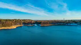 Zimowe Mazury na ujęciach z drona, styczeń 2025 r. - zdjęcie 17