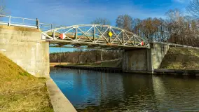 Kanał Kula i mazurska zima... bez śniegu, styczeń 2025 r. - zdjęcie 11