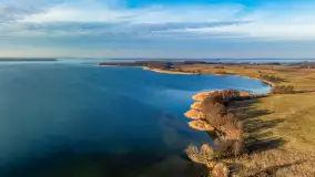 Popołudnie nad jeziorem Kisajno przy Pierkunowie, styczeń 2025 r. - zdjęcie 3