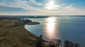 Popołudnie nad jeziorem Kisajno przy Pierkunowie, styczeń 2025 r. - zdjęcie 33