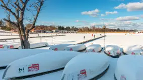 Niedzielne, zimowe popołudnie w Wilkasach nad Niegocinem, luty 2025 r. - zdjęcie 49