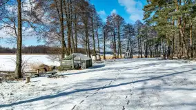 Zatoka Mrówki i jezioro Ryńkie w zimowej odsłonie, luty 2024 r. - zdjęcie 21