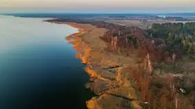 Zachód słońca nad jeziorem Tałty, luty 2025 r. - zdjęcie 4