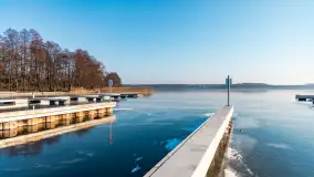 Przystań Nautica w zimowej scenerii, luty 2025 r. - zdjęcie 7