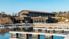 Przystań Nautica w zimowej scenerii, luty 2025 r. - zdjęcie 10