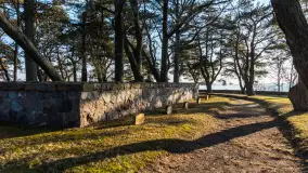 Cmentarz wojenny Jagerhohe zimą... ale bez śniegu, luty 2025 r. - zdjęcie 15