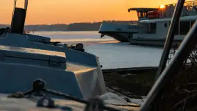 Zachód słońca nad zatoką Tracz, jezioro Kisajno, Giżycko - zdjęcie 11