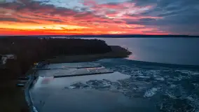 Magiczny zachód słońca, przedwiośnie 2025 r. - zdjęcie 6