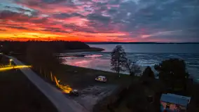 Magiczny zachód słońca, przedwiośnie 2025 r. - zdjęcie 10