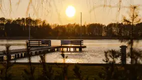 Zachód słońca w porcie Ognisty Ptak, marzec 2025r. - zdjęcie 15