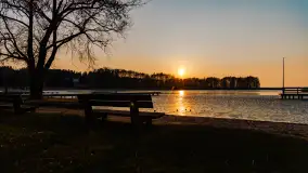 Zachód słońca w porcie Ognisty Ptak, marzec 2025r. - zdjęcie 11