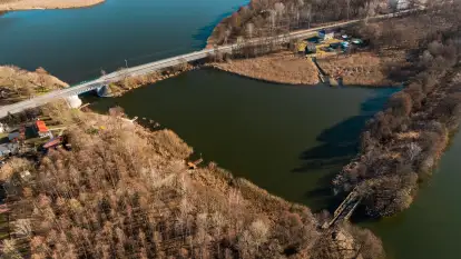 Pole biwakowe nad jeziorem Śniardwy. Okartowo, marze  2025r.