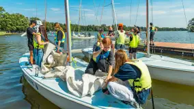 Szkolenia poza szlakami Mazur, odwiedziliśmy Rumszewicz Sailing - zdjęcie 31