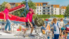 Przypomnieliśmy sobie troszkę teorii z żeglowania, dzień w Iławie - zdjęcie 36