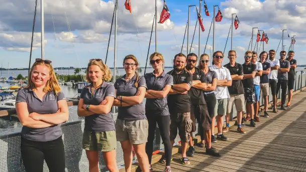 Klimat szkoleń żeglarskich w Gertisie