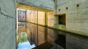 Śluza Leśniewo Górne, Kanał Mazurski, kwiecień 2025 r. - zdjęcie 16