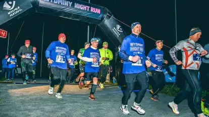 Krótka fotorelacja z WYDMINY NIGHT RUN
