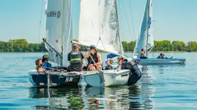 Fotorelacja - Akademickie Mistrzostwa Polski 2025 w Żeglarstwie, AZS Wilkasy, maj 2025 - zdjęcie 99