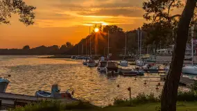 Zachód słońca w porcie Piękny Brzeg, czerwiec 2025 r. - zdjęcie 17