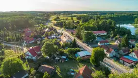 Okartowo, jeziora Śniardwy i Tyrkło z drona, lato 2025 r. - zdjęcie 15