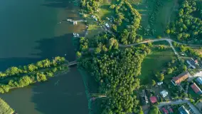 Okartowo, jeziora Śniardwy i Tyrkło z drona, lato 2025 r. - zdjęcie 37