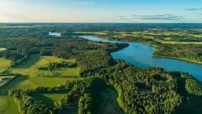 Okartowo, jeziora Śniardwy i Tyrkło z drona, lato 2025 r. - zdjęcie 27