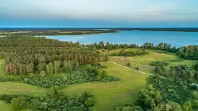 Zachód słońca nad jeziorem Śniardwy i wyspą Szeroki Ostrów, czerwiec 2025 r. - zdjęcie 17