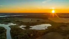 Zachód słońca w okolicy jezior Kotek Wielki i Tałtowisko, czerwiec 2025 r. - zdjęcie 22