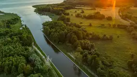 Zachód słońca w okolicy jezior Kotek Wielki i Tałtowisko, czerwiec 2025 r. - zdjęcie 30