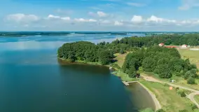 Przystań Nautica z lotu ptaka, lipcowy poranek, 2025 r. - zdjęcie 27