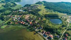 Port 69 w Ogonkach i jezioro Święcajty, lipiec 2025 r. - zdjęcie 2