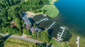 Port 69 w Ogonkach i jezioro Święcajty, lipiec 2025 r. - zdjęcie 1