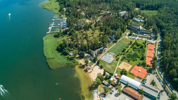 Wilkasy i jezioro Niegocin z lotu ptaka, lipiec 2025 r. - zdjęcie 10