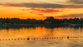 Jezioro Boczne po zachodzie słońca, lipiec 2025 r. - zdjęcie 12