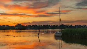 Jezioro Boczne po zachodzie słońca, lipiec 2025 r. - zdjęcie 8