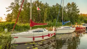 Stanica Zielony Gaj i zachód słońca nad jeziorem Kotek Wielki, czerwiec 2025 r. - zdjęcie 8